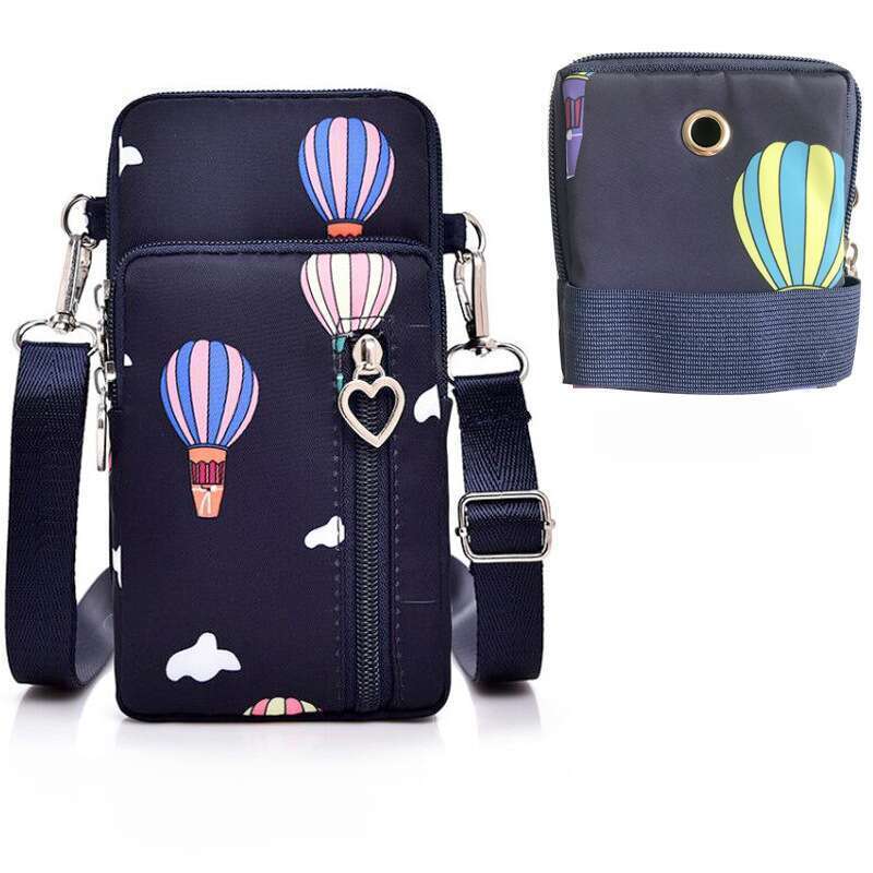 Pochette pour téléphone portable coréenne pour femme, portefeuille à bandoulière, mini sac vertical_voghion.com