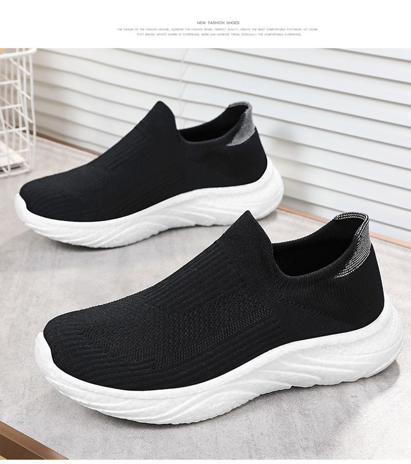 Women's Slip-on Sports Running Shoes Lightweight Casual Trainers_voghion.com