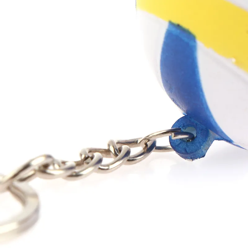 1PC 4CM Volleyball Keychain Soccer Keyring Car Chains Gifts Key Ring Sport Bag Accessories Pendant_voghion.com