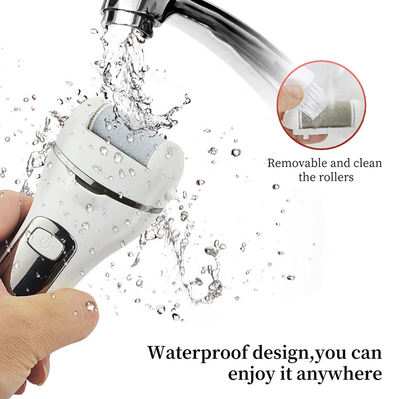 Râpe pieds électrique professionnelle pour callosités et peau_voghion.com