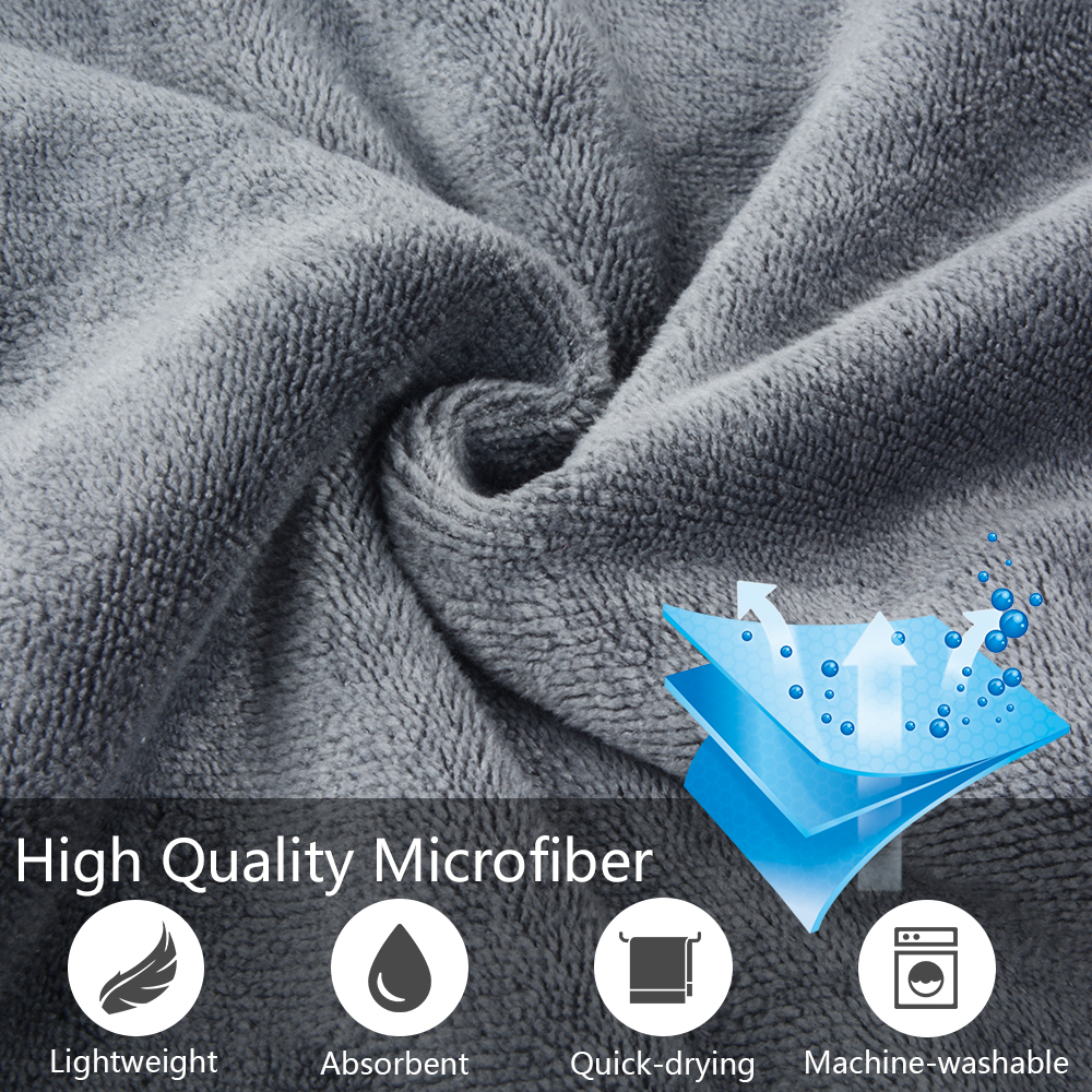 3 st. mikrofiber mjuk salong skönhet spa ansiktshandduk mikrofiber U-formad hudvårdshandduk för ansiktet_voghion.com