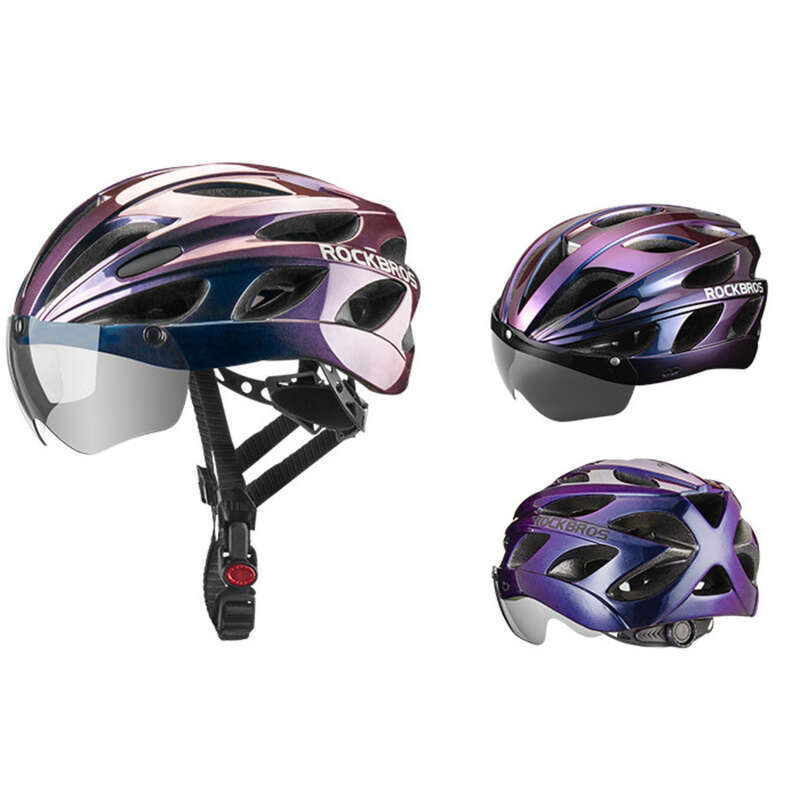 ROCKBROS Cycling Helmet, Road Mountain Bike, Male And Female Integrated Safety Hat_voghion.com