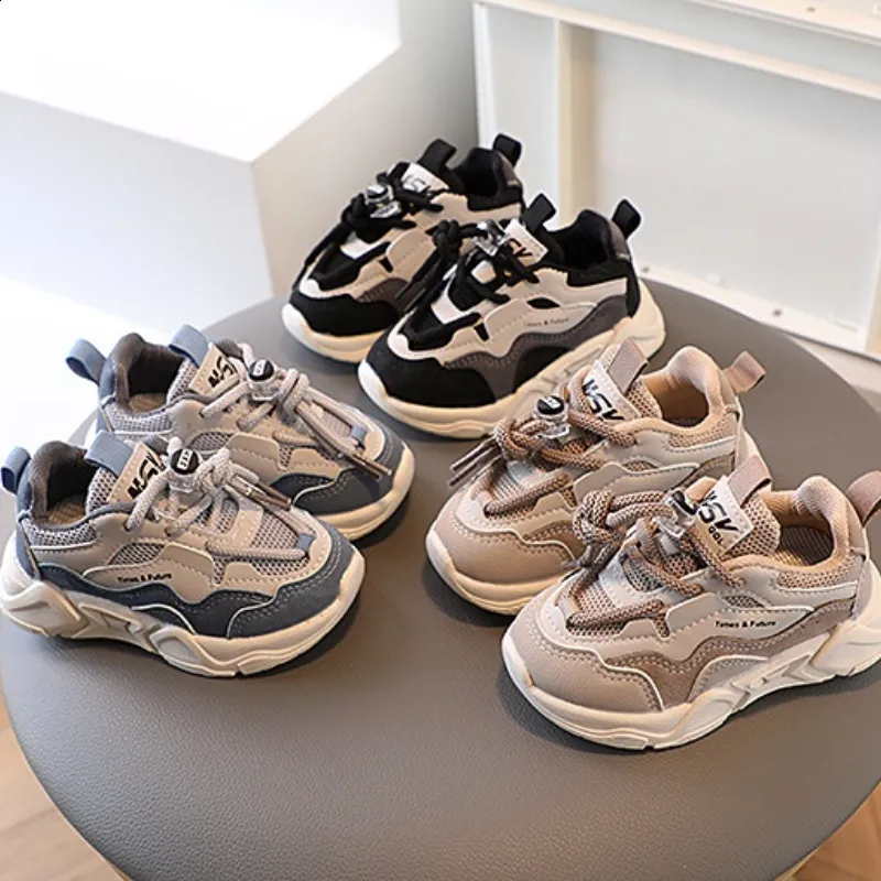 Spring New 1-6 Year Old Boys Sports Breathable Girls Tennis Fashionable Childrens Shoes 240912_voghion.com
