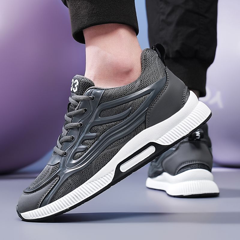 Onzichtbare interne casual heren helling hak hoogte toename grote maat kleine witte schoenen_voghion.com