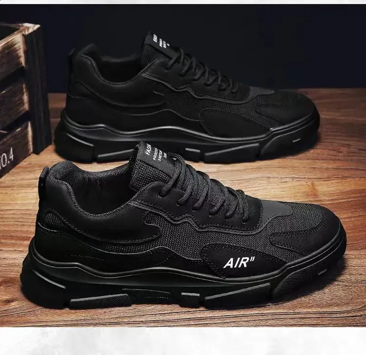 Klimveiligheidsschoenen voor heren Mesh Ademend Buitensport Trend Lage schaatsschoen Heren Licht Antislip Platform_voghion.com