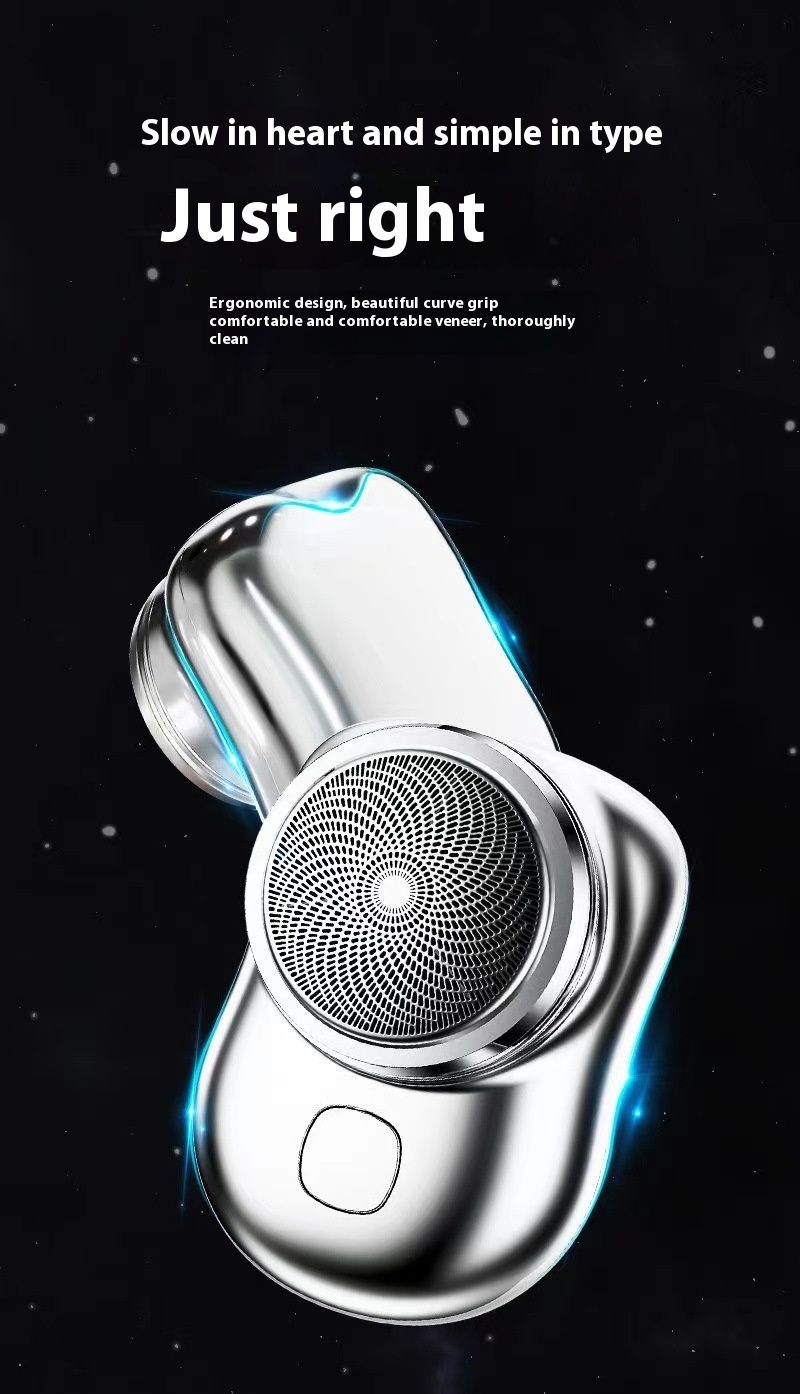 New electric shaver for travel, portable, high-power, powerful men's shaver, mini home use_voghion.com