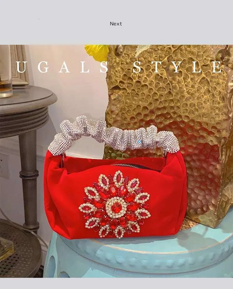 Borsa a mano da donna con glitter scintillanti Rhies Dia, da sera, alla moda, da sposa, da festa, pochette, borsa a tracolla_voghion.com