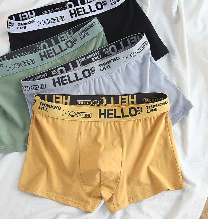 Men's Boxer Briefs 4-Pack - Moisture-Wicking Breathable Underwear With Comfort Fit & Stylish Designs For Daily Wear & Sports_voghion.com