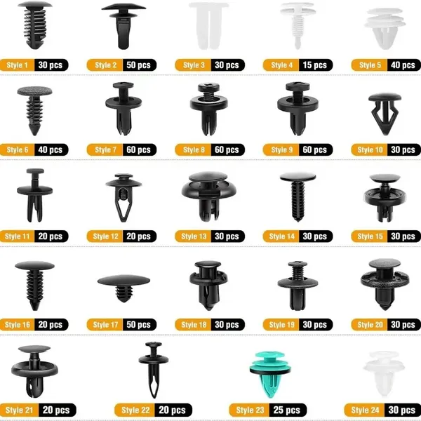 Bestseller: 680-teiliges Snap-on-Stoßstangenset (boxverpackt)_voghion.com
