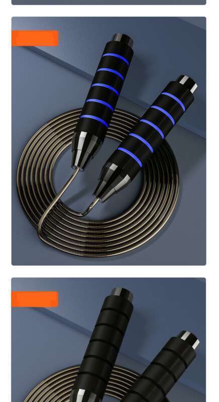 【 48000 Repurchases 】 Steel Wire Skipping Rope Adult Weight-bearing Fitness, Fat Burning, Weight Loss, And Slimming,_voghion.com