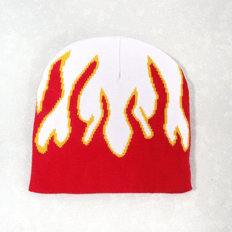 VOOTHOST Unisex Knitted Hat Beanies Goth Tooth Caps Y2k Streetwear Winter Fashion Pullover Vintage Warm Hip Hop Hats_voghion.com