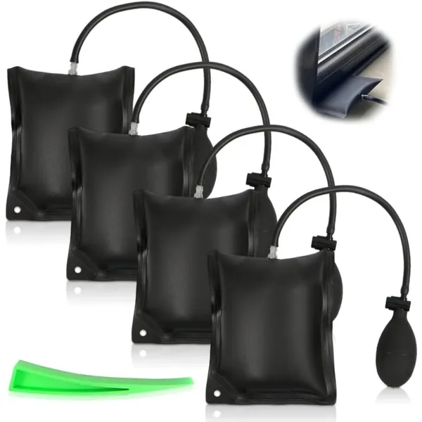 4er-Pack aufblasbarer Luftpumpenkeil für Autotüren, starker Nivellierer_voghion.com