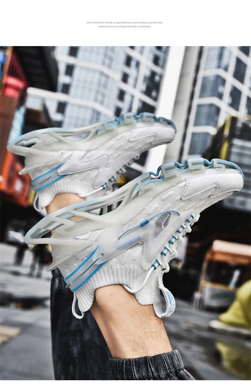 Student School Summer New High Youth Sports Casual Blade Soft Sole Durable Basketball Shoes Lhshoe_desvips.com