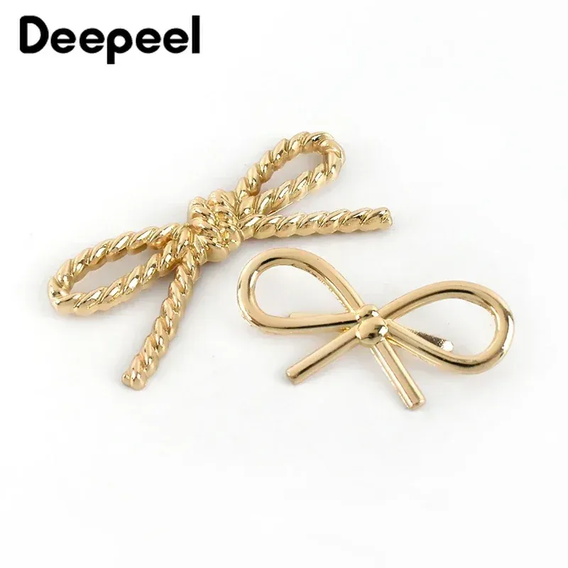 5 pezzi di fibbie in metallo con fiocco per borse, scarpe, abbigliamento, decorazioni, fibbie, fermagli laterali per borse, fai da te, ferramenta di grandi dimensioni, cucito_voghion.com