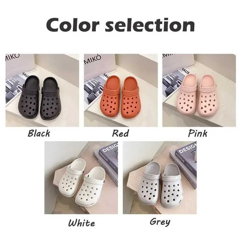 Módní nepromokavé pantofle pro ženy, letní venkovní pantofle, měkká podrážka, zahradní boty, vnitřní kojící dřeváky, sandály S60711_voghion.com