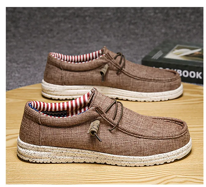 Zapatos planos de lona para hombre, estilo náutico, estilo náutico, para exteriores, informales, para playa, talla grande 48, 230720_voghion.com
