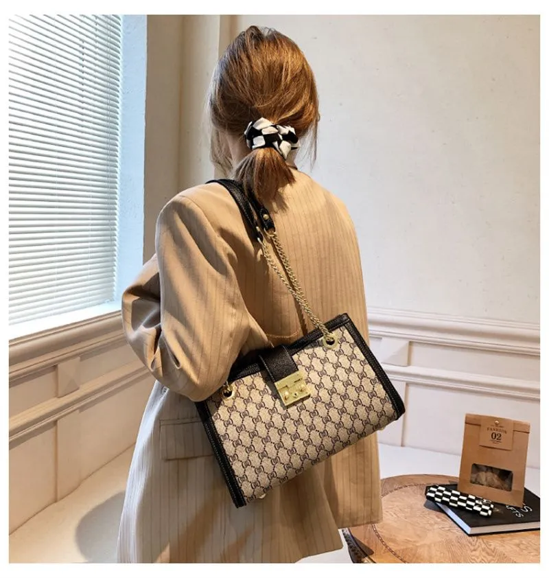 Designer Freies Verschiffen 2025 Neue Modische Tote Premium Textur Gedruckt Große Kapazität Einzelnen Schulter Unterarm Tasche Für_voghion.com