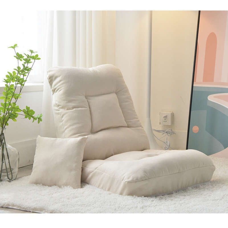 Dormitory Student Bed Backrest Netflix Folding Small Lazy Sofa Tatami Bedroom Windowsill Chair_voghion.com