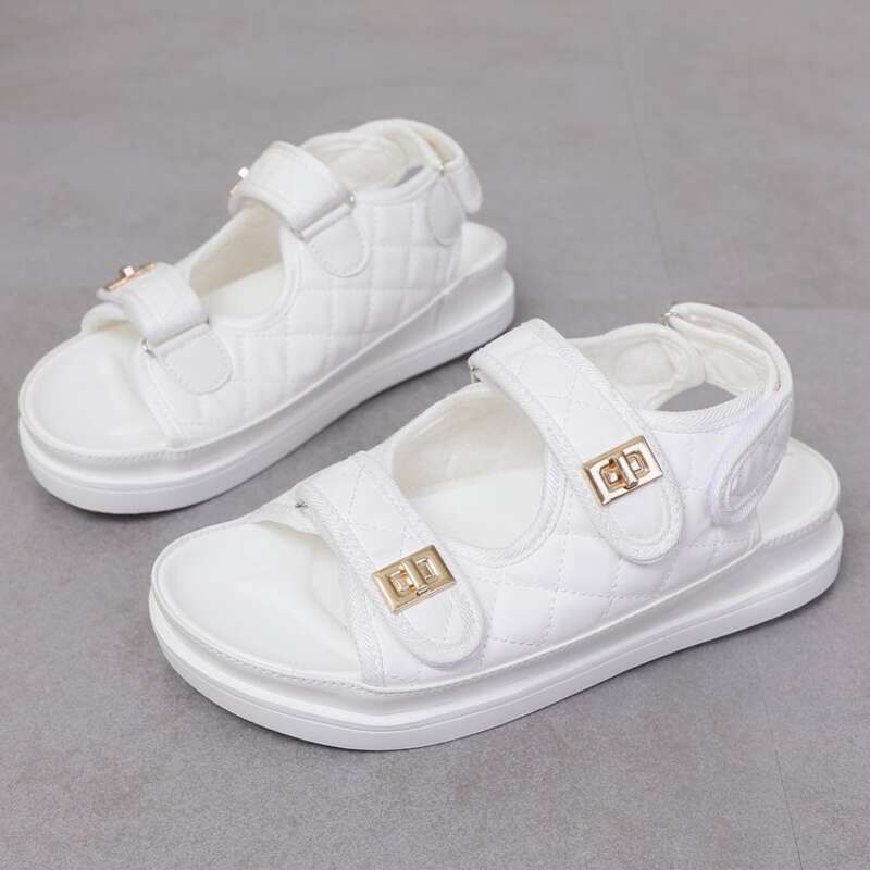 SHLIANG Damen Sommer Sandalen Strand Hausschuhe Markendesign Leder Strand Hausschuhe Weibliche Home Outdoor Anti Slip Flip Flops Freizeitschuhe Y0300_voghion.com