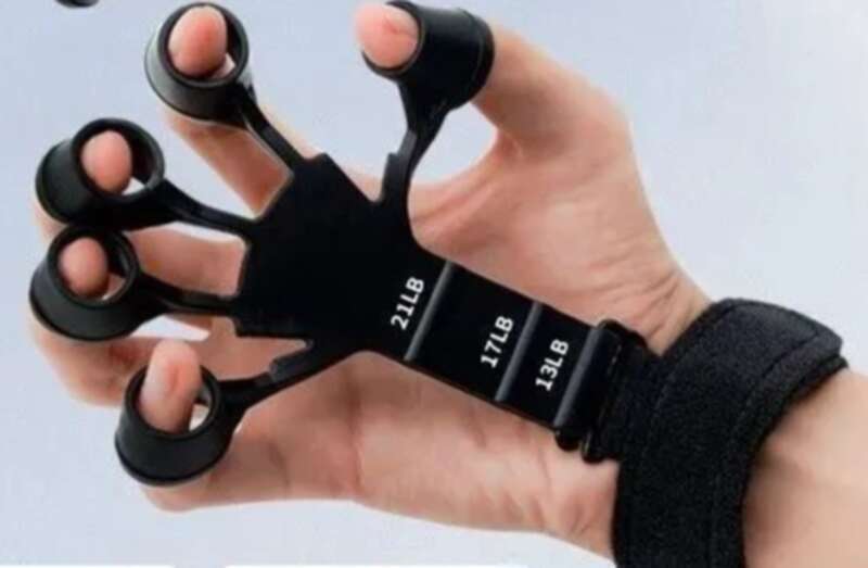 【Heißer Verkauf 1350 Stück in 30 Tagen 】 Fünf Vene Trainer Griff Tester Professionelle Muscle Finger Rehabilitation Training_voghion.com