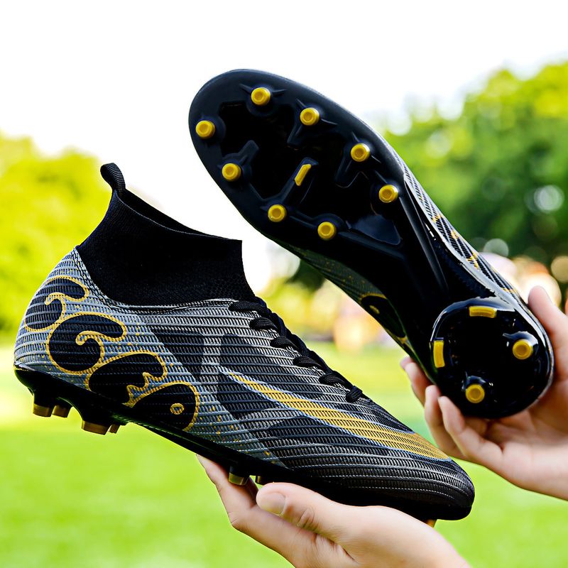 Neuer High-Top-Fußball für Männer, Erwachsene, Studenten, Jugendliche, Wettkampftraining im Freien, rutschfest und_voghion.com