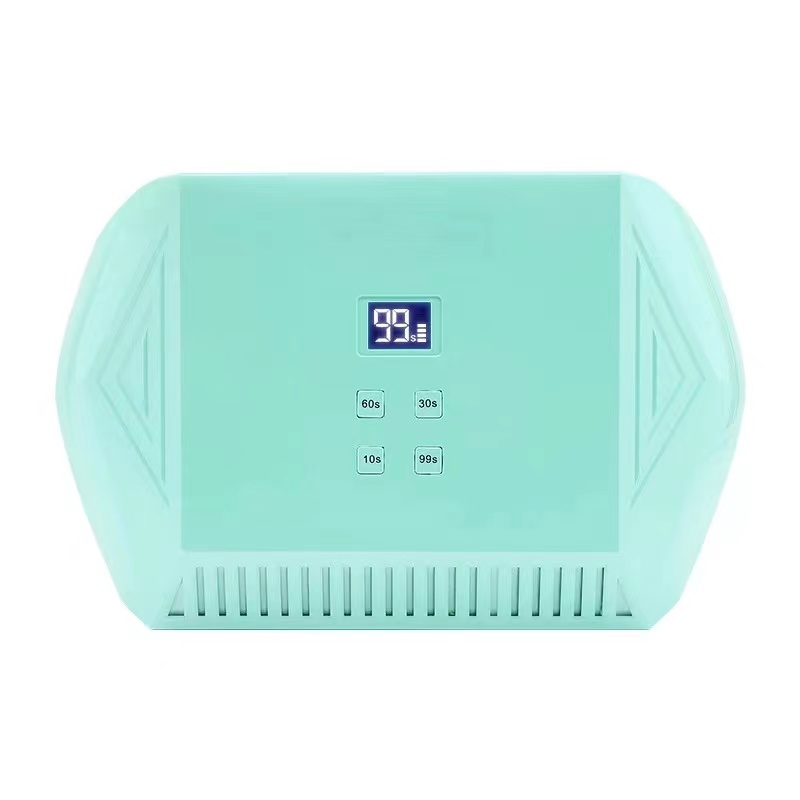 Zwee Hänn Härtend Opluedbar Neellampe Rout Liicht Gellack Trockner Kabellos Maniküre Maschinn Kabellos Neel UV LED Lampe_voghion.com