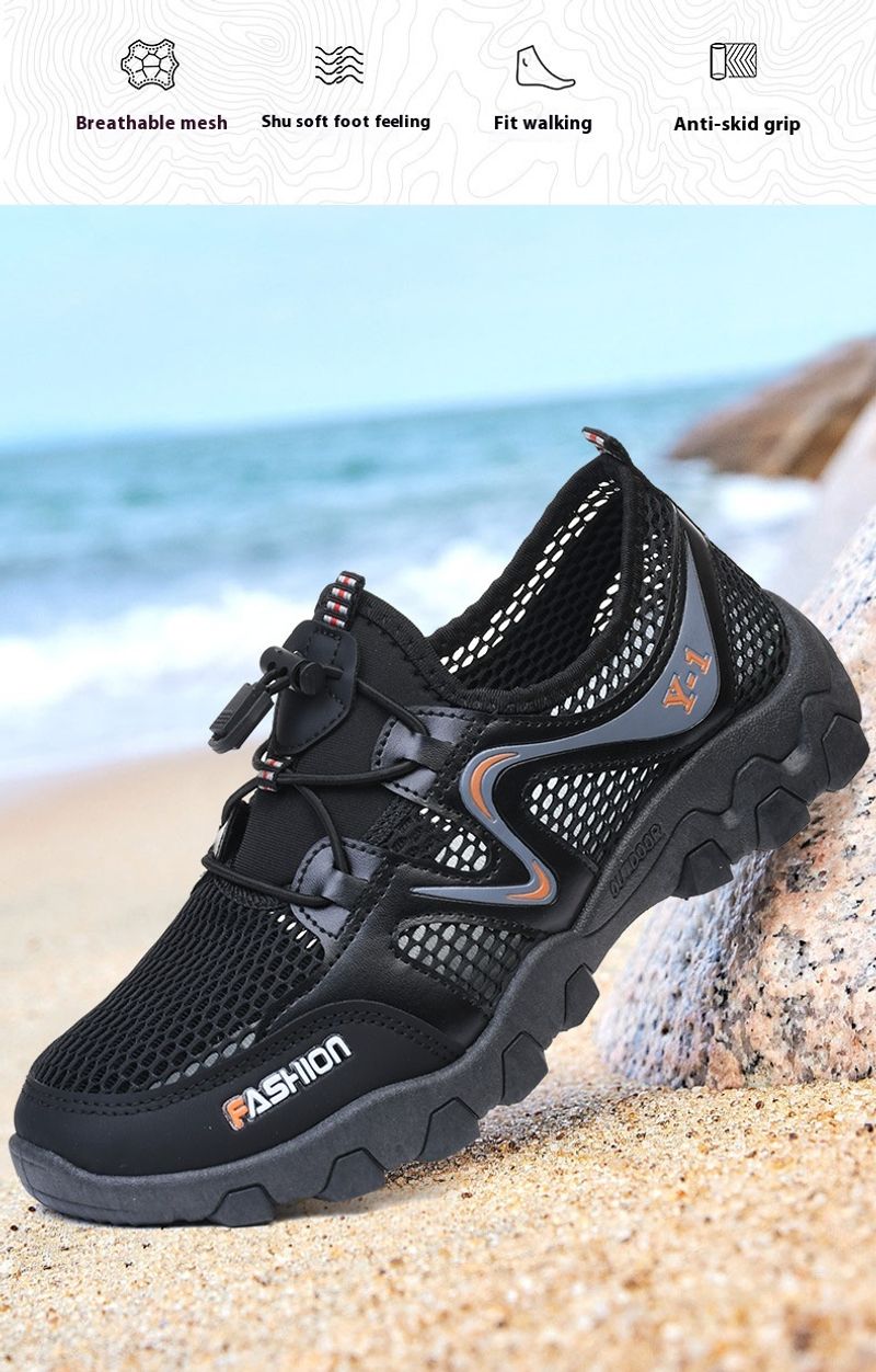 Sommer neue Wanderschuhe Watschuhe leichte atmungsaktive vabaaja tossud Herren Tennisschuhe_voghion.com