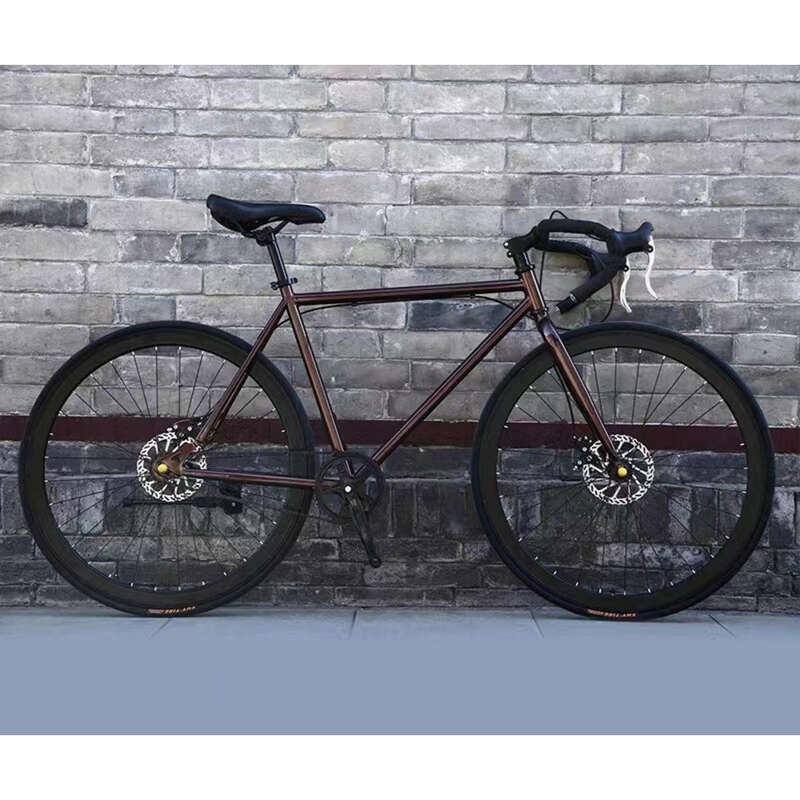Bükme Saplı Bisiklet, Aktif Uçan Yol Ultra Hafif Disk Fren, Erkek Yetişkin Bisiklet, Spor Araba, 24 26 İnç Katı Lastik_voghion.com