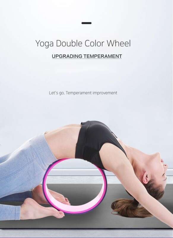 Atvērtā aprīkojuma iesācēja riteņa muguras saliekšanas dievišķais rīks novājēšanas kāju maģijas jogas pilates gredzens_voghion.com