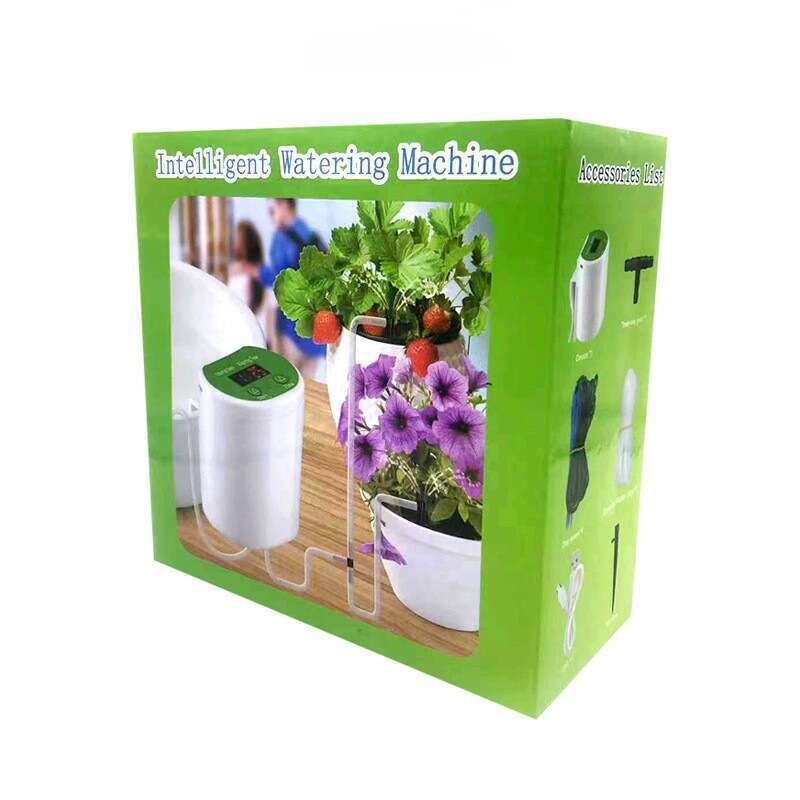 Mașină automată inteligentă cu debit mare, temporizată pentru balcon, instrument de udare leneșă pentru grădină, mașină de irigare prin picurare pentru verdeață_voghion.com