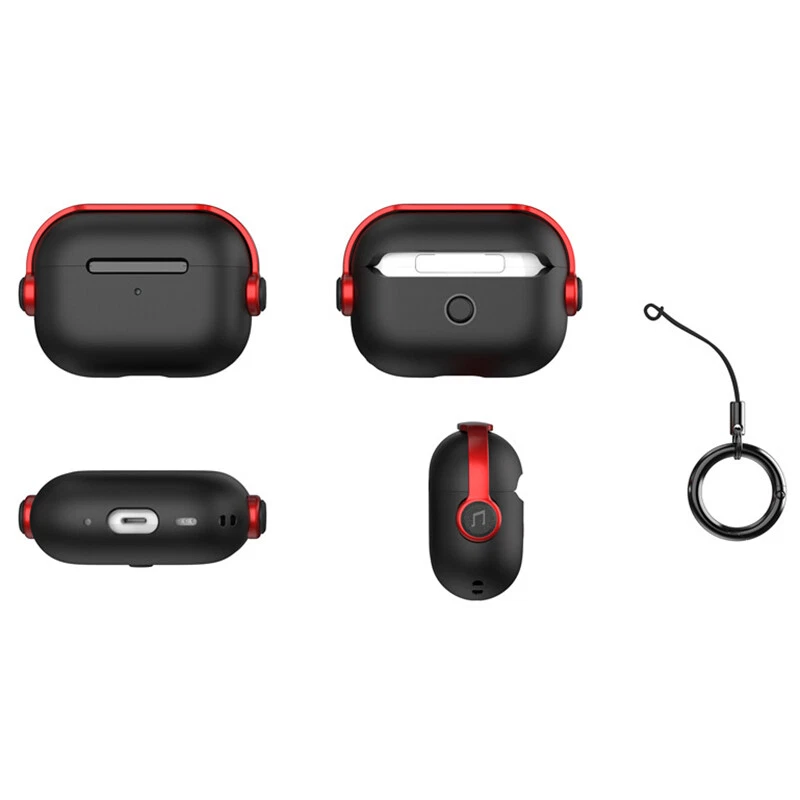 For AirPods 4 Pro 2 3rd Generation Earphone Shockproof Case Lock Bluetooth Strap_voghion.com