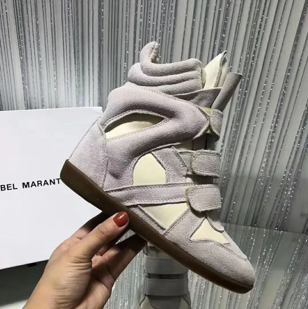 European American street celebrities' popular shoes with an internal height increase of 5.5CM for women's sports and_voghion.com