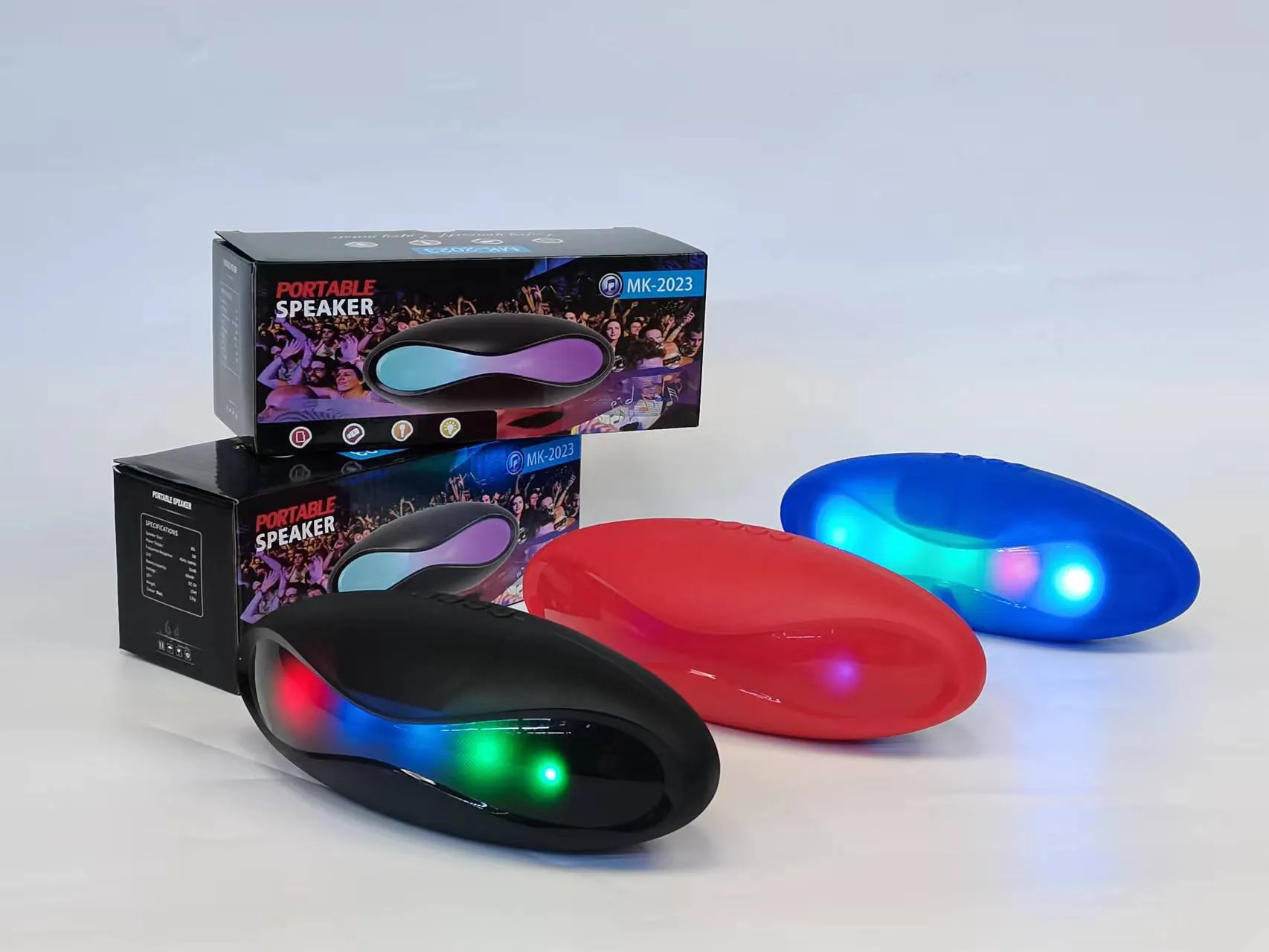 New Rugby Mini Bluetooth Speaker Portable Wireless Speakers Sound 3D Stereo Music Surround TF USB Super Bass Column_voghion.com