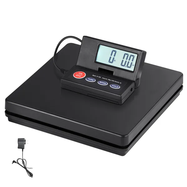 Digital Postal Scale 49.9kg Capacity 2g Precision LCD Display_voghion.com