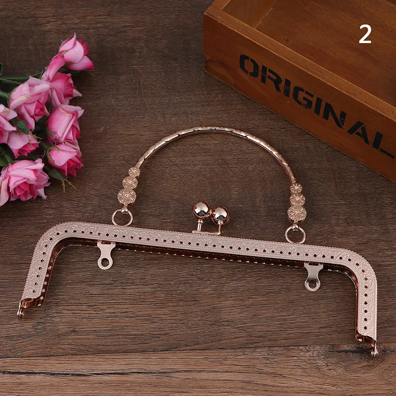 1 borsa quadrata in argento con chiusura a scatto, con telaio in metallo, per realizzare borse fai da te, accessori di grandi dimensioni_voghion.com