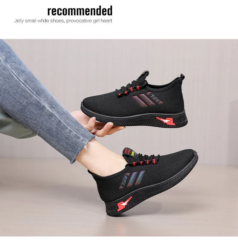 Breathable Running Shoes For Men And Women Versatile Mesh Trainers_voghion.com