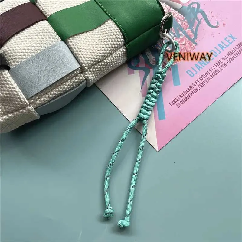 Portachiavi portachiavi intrecciato colorato utilizzato per i lacci delle auto, borse regalo per coppie di fidanzati affascinanti, accessori alla moda_voghion.com