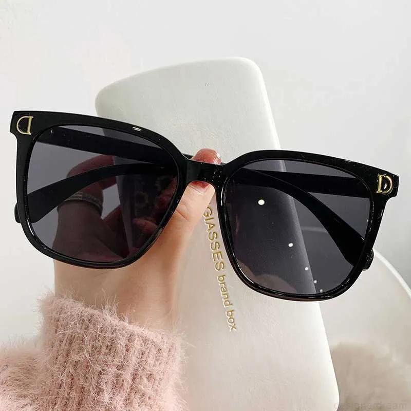 Designer D-shaped Color Sunglasses, Fashionable For Travel, Taking Pos, Sun Protection, Sunglasses X273_voghion.com