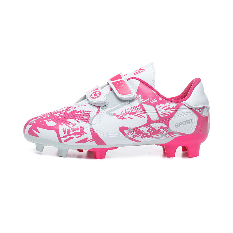 Kinder Fußball TF Stollen Kunstrasen FG Nieten Leder Jugend Student Klett Training Schuhe_voghion.com