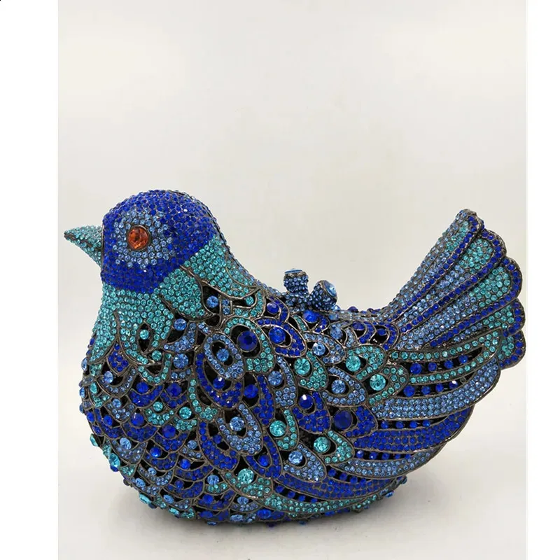 Neueste Damen-Clutch-Taschen für die Braut, bunte Handtasche mit Tier- und Vogelmotiv, handgefertigte Braut-Geldbörsen 240823_voghion.com