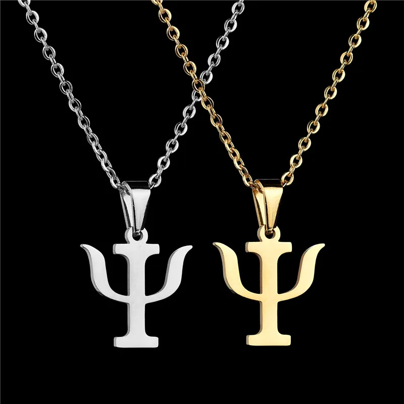 Collane con ciondolo BAECYT Balance PSI Symbol Collana in acciaio inossidabile Halloween per uomo e donna_voghion.com