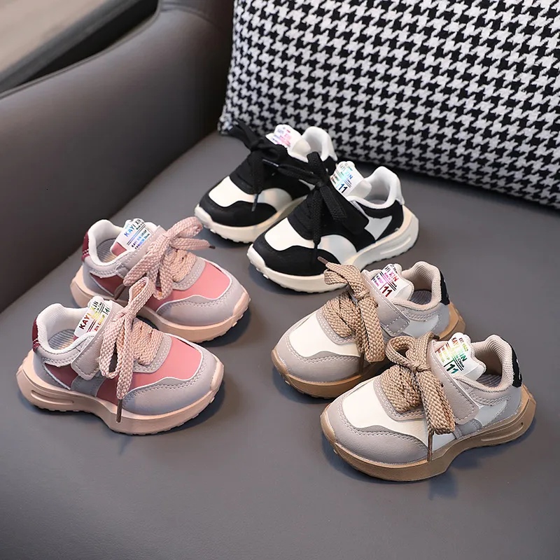 Children's Leather Casual Anti-Slip Soft Sole Shoes for Active Boys, 1-6 Years_voghion.com