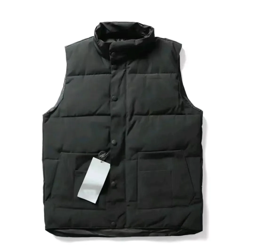 Fashion vests Down vest Keep warm mens stylist winter jacket men and women thicken outdoor coat cold protection size_voghion.com