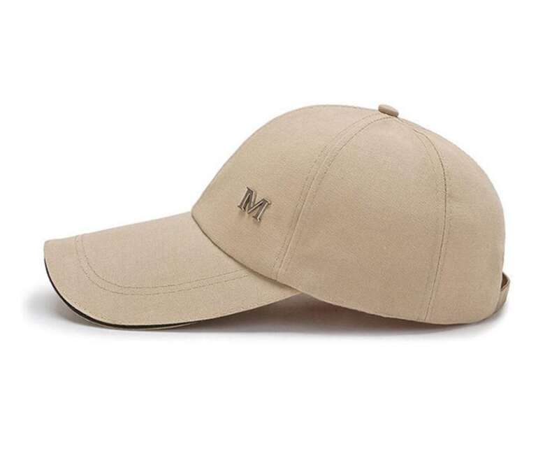 Spring Baseball Men's Canvas M Standard Long Edge Sunshade Hat Outdoor Sports Casual Duckbill Cap_voghion.com