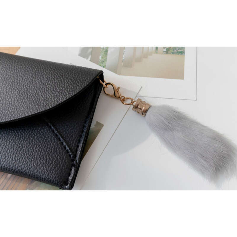 Nuovo portafoglio coreano da donna sottile lungo in pelle di mucca con semplice maniglia a bottone_voghion.com