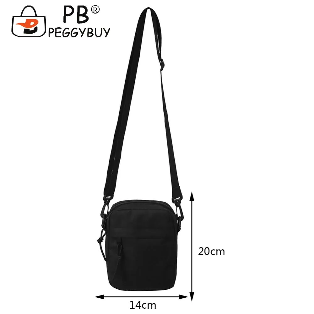 Ladies Fashion Square Sling Handbags Portable Elegant Solid Color Adjustable Strap Simple For Weekend Vacation_voghion.com