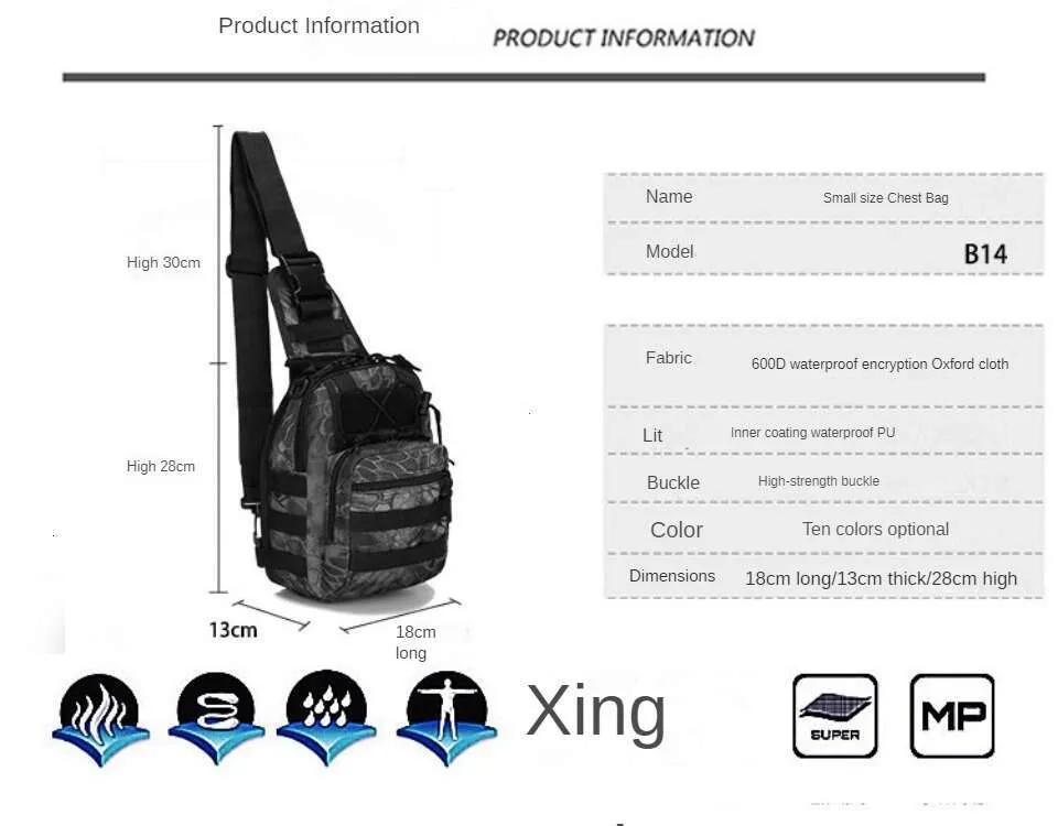 Sac à dos tactique pour homme, sac à bandoulière Sg, sac à dos étanche, sac de randonnée en plein air, sac de camping, sacs à bandoulière pour homme_voghion.com