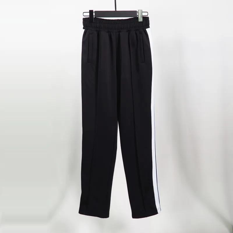 Mens Pants Loose Men Autumn Winter Sports Long Pants Zipper Trousers Casual Men's Sweatpants Letter Printed Jogger Side_voghion.com