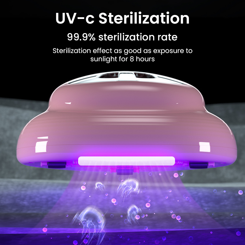 Ultraviolet Mite Removal Instrument 10000PA Vacuum Cleaner Cordless Handheld Vacuum For Mattress Sofa Detachable Filter_voghion.com