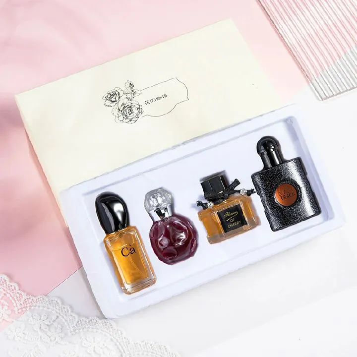 Ladies Perfume Set Flower Story Elegant Eau De Parfum Gift Box_voghion.com